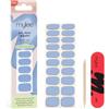 Mylee Gel Nail Wraps Stickers [Once In A Blue Moon] - Unghie Gel Adesive Pre-Polimerizzate per Manicure Istantanea, Lampada Non Necessaria, Ultra Resistenti, Lunga Durata, Facili da Applicare
