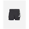 Adidas Adizero 2in1 W - Short Running - Donna - Nero
