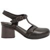 Art per donna. [118741201003_001] Sandali in pelle 1874i neri, Nero, 5 a 8cm, Fibbia, Casual