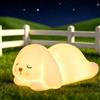 Tremdwoto luce notturna bambini lampada coniglio, 7 colori carica usb luce notturna,1/3 di ora Timer dimmerabile miffy luce notte bambini，Decora della camera dei bambinis Regali per e bambine