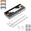 CLAR - Luce LED Sottopensile con Sensore di Movimento, Senza Fili e Ricaricabile, Luce Magnetica per Cucina e Armadio, 20 cm (Pack 2)