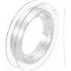 Blulu 500 Metri Filo Invisibile in Nylon Trasparente per Ornamenti Natalizi da Appendere e Hobby di Cucito Filo Trasparente Forte e Invisibile con Ago per Perline (0.1 mm)