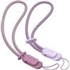 SURPHY Cordino per Cellulare,2 Pezzi Regolabili Universale Cordino,Laccio da Polso in Nylon Resistente e Antifurto,Compatibile con Ventilatori Portatili/Chiavi/Portafogli,24cm(Lilla & Lilla Viola)