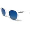 VENICE EYEWEAR OCCHIALI Occhiali Da Sole Premium UNISEX con lenti POLARIZZATE modello HEX di ultima moda e 100% protezione UV400, trasparente, Talla única