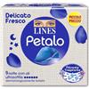 Lines Petalo Blu Notte Assorbenti Con Le Ali 9 Pezzi