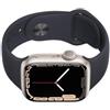 Apple Watch Series 7 (2021) GPS + Cellular 45 mm - Alluminio Galassia - Cinturino Sport Nero, good