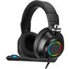 Simpletek Cuffie riduzione del rumore gaming con microfono Simpletek Felis - Nero / RGB - refurbished