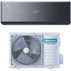 Hisense ENERGY PRO X Climatizzatore a parete monosplit inverter Wi-Fi nero - unità esterna 2.5 kW unità interna 9000 BTU