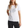 Pepe Jeans Kim, T-shirt Donna, Bianco (White),XS