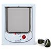 Cat Mate Petmate 401054 Petmate Porticina per Gatti dalle 4 Posizioni | Colore Bianco