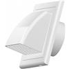 Awenta Coperchio griglia Aeratore gravità portello (tubi 125mm) Bianco Copertura ventilazione esterna