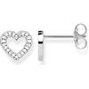 Thomas Sabo orecchini da donna a perno cuori zirconi argento sterling 925 H1945-416-14
