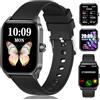 SOXOI Smartwatch da uomo e donna, display HD da 1,85,IP68 impermeabile,con chiamate Bluetooth,100 modalità sportive,orologio fitness con frequenza cardiaca,monitoraggio del sonno,contapassi per Android iOS
