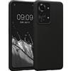 kwmobile Cover per OnePlus Nord 2T 5G Custodia - Back Case per Smartphone in Silicone TPU - Protezione Gommata - nero