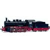 Rivarossi HR2893 DR 55 7254 livrea nera telaio rosso,