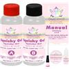 FUNSHOWCASE Multipack Squishy Kits Flex Rubber for Squishy Making Liquid Silicone 100 ml Pack Classic Tabba