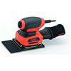 Stella Trading KA401LA-QS Levigatrice Orbitale 1/4 di Foglio con Piastra per Persiane, Senza Valigetta, 170 W, 230 V, Arancione/Nero