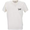 Lee Medium Wobbly Tee T-Shirt, Natur, L Uomo