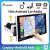 Podofo 1Din Android Car Stereo 9 ''2 + 64G lettore multimediale Carplay Android Auto navigazione GPS Bluetooth WIFI FM/RDS autoradio - 2 64G