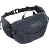 EVOC Marsupio EVOC HIP PACK da 3 litri (capacità 3 litri, AIRFLOW CONTACT SYSTEM, con cintura regolabile, sistema VENTI FLAP), nero