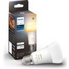 Philips Hue White Ambiance Lampadina Smart LED, Attacco E27, 8W, Luce Bianca da Calda a Fredda, Dimmerabile, Controllo con Bluetooth e Hue App, Funziona con Alexa, Google Assistant e Apple HomeKit