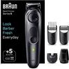 Braun Series 5 BT5420, rasoio elettrico per barba da uomo, con lama ultra affilata, 40 impostazioni di lunghezza, 100 minuti ricaricabile senza fili, impermeabile