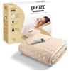 Imetec Scaldasonno Singolo, 150 x 80 cm, Comando 2 Temperature, Tessuto Trapuntato, Lavabile a Mano e in Lavatrice a 30°C, Made in Italy