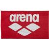 ARENA Unbekannt Arena Pool Soft - Telo per piscina in cotone, unisex, adulti, 150 x 90 cm, colore rosso e bianco