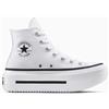 Converse Sneakers Ctas Lift Double Stack Hi Bianco/Nero (A12976C)
