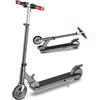 E-RIDES Monopattino Elettrico 150W per Bambini 6-16 Anni, Display LED, Monopattino Pieghevole Leggero con 3 Velocità e Altezza Regolabili, Fino a 18 km/h, Regalo per Bambini e Adolescenti (Noir)