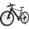 HITWAY Bicicletta Elettrica, Adulti Mountain Bike Elettrico, Bicicletta elettrica da 700C, E-bike da pendolarismo con batteria rimovibile da 36V12AH, 7 Velocità, 40-80km