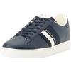Armani Exchange Paris Double Line, Scarpe da Ginnastica Uomo, Navy off White, 39 EU