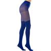 Gi&Gi Collant Donna Finta Parigina, Calze Autoreggenti Vintage, Collnat Fantasia 20-80 Denari Made in Italy N.1026 colorate (IT, Testo, S, M, Regular, Regular, BIANCO)