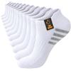Stoeury Calzini Uomo Donna Corti, 6 Paia Calze Corte Cotone, Calze Running Alla Caviglia, Anti-Vescica Calze Spugna, Calzini Traspiranti Adatte per Sport, Palestra, Lavoro, Casa, Outdoor, 35-38