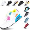 Hitmars Scarpe Running Uomo Donna Ginnastica Sneaker Leggere Traspirante Outdoor Sportive Calzature da Corsa Pallavolo Tennis Verde 41