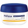 Florena Cura notturna Q10 & olio di noccioli di albicocca, crema viso contro le rughe con vitamina E, crema da notte per viso per una luminosità più fresca, idratante notte (50 ml)