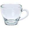 Excelsa Tazza caffè, Senza Piattino, 8 cl, Vetro, Trasparente
