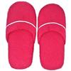 LCF Ciabatte Spugna 100% Cotone - Made in Italy (Donna, Fuxia)