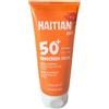 Haitian SunScreen Kids Crema Solare SPF50+ per Bambini Viso e Corpo, 100ml