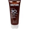 Haitian SunScreen Crema Solare Viso e Corpo SPF30 Protezione Alta, 100ml