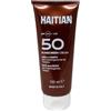 Haitian SunScreen Crema Solare Viso e Corpo SPF50 Protezione Molto Alta, 100ml
