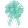 QUARKZMAN 5pz 15cm Fiocchi Regalo Tirante Grande in Organza Fiocco Confezioni Regalo Nastro per Cesti Auto Matrimonio Regali Fiocco di Natale, Blu