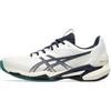 ASICS Solution Speed FF 3 Clay, Sneaker Uomo, Bianco/Viola GRIGIASTRO, 45 EU