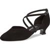 Diamant 170-112-001-V, Scarpe da Ballo Donna, Nero, 34 EU X-Larga
