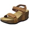 CA'SHOTT A/S Casanni Velcro Sandal Suede, Tacco Donna, Nero, 37 EU