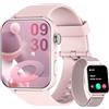 Blackview Smartwatch Donna,Orologio con Effettua e Risposta Chiamate,1,85'' Orologio Intelligente Fitness con Monitoraggio del Sonno/SpO2/ Frequenza Cardiaca,Smart Watch Contapassi per Android iOS
