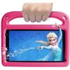 SUAAT 2025 Andriod 11 Tablet da 7 pollici per bambini, 2GB RAN + 32GB ROM Bluetooth,istruzione + giochi, doppia fotocamera, controllo parentale Rosa