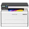 PANTUM Stampante Laser Colori CM2100DW WIFI, Stampanti multifunzione per stampa, copia e scansione, Stampa fronte/retro automatica, WLAN NET USB, 20 ppm, per uso domestico e ufficio