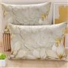 PETTI Artigiani Italiani - Coppia di Federe Cuscino 50x70 cm in Microfibra, Cuscini Arredo Camera da Letto, Divano, Salotto, Set 2 Fodere Copricuscino, Federa Floreale 32, 100% Made in Italy
