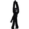 Wild Republic Hanging Monkey Ragno Nero, Scimmietta Di Peluche, Scimmia Giocattolo, 50 cm, Regalo Di Compleanno, Scimmia Di Peluche, Imbottitura Realizzata Partendo Da Bottiglie Riciclate